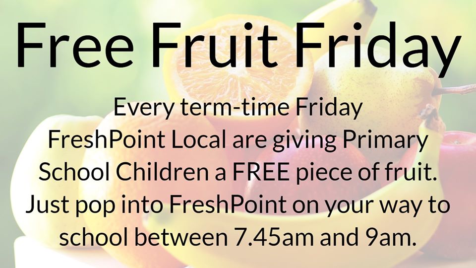 FreshPointNewquay (@newquayfresh) on Twitter photo July is coming😎. Make the most of the walk to school in the morning with a piece of fruit from the #FreeFruitFriday barrow outside <a href="/NewquayFresh/">FreshPointNewquay</a> We'll be ready from 7.45am with the flags fluttering in the sunshine and our smiles at the ready.
🍏🍎🍐🍊🍌
#lovenewquay July is coming😎. Make the most of the walk to school in the morning with a piece of fruit from the #FreeFruitFriday barrow outside <a href="/NewquayFresh/">FreshPointNewquay</a> We'll be ready from 7.45am with the flags fluttering in the sunshine and our smiles at the ready.
🍏🍎🍐🍊🍌
#lovenewquay