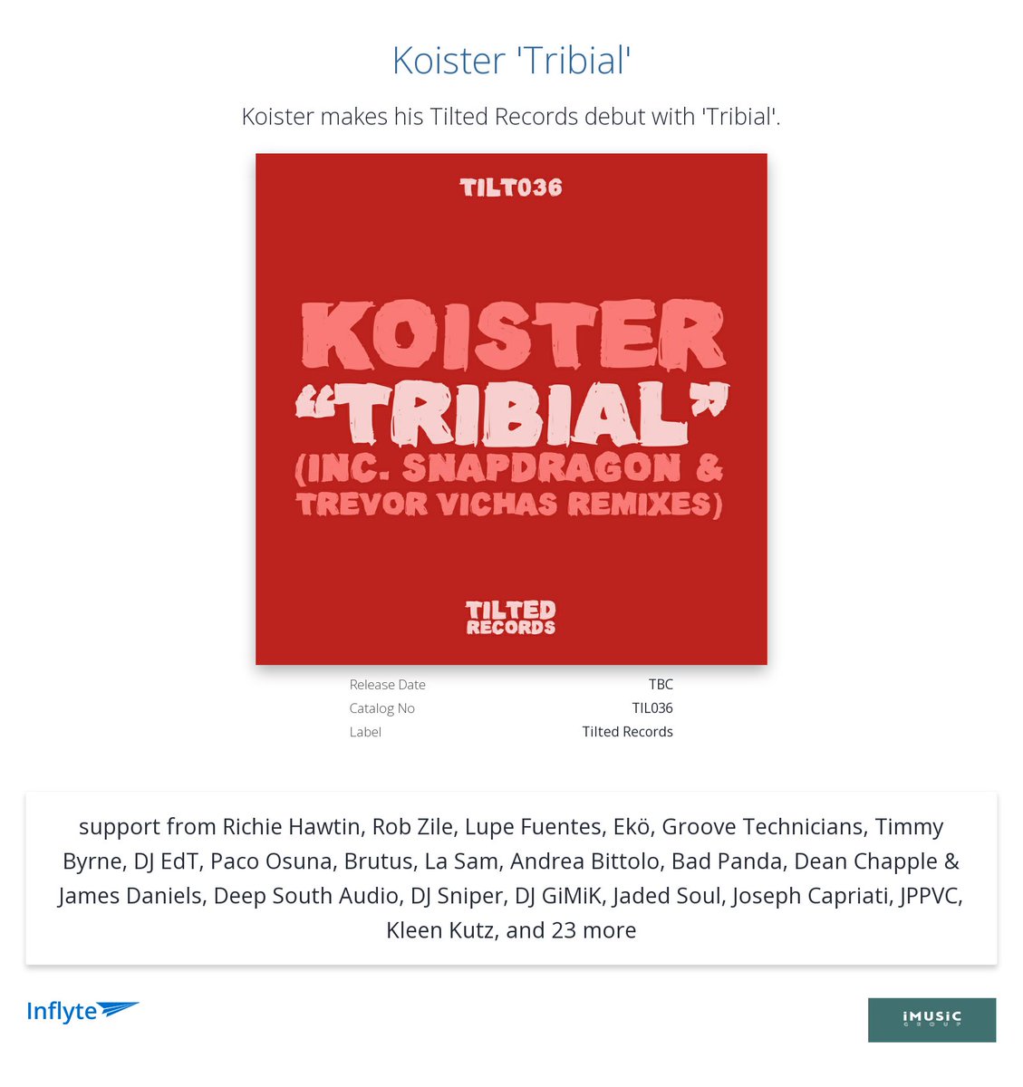 Cheers <a href="/LASAM_DJ/">LA SAM</a> for the review "Feeling the original! "