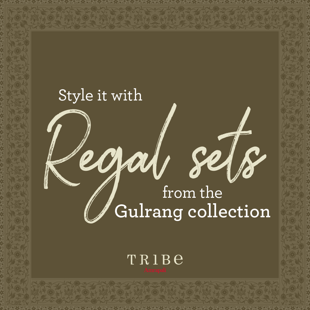 TribeByAmrapali's tweet photo. Jewellery that will make you fall in love all over again!
The Gulrang collection is exquisite, exclusive &amp; everything you need. Add a hint of colour to your look by getting your hands on our collection. 

Shop now https://t.co/Hh5xl43ItQ

#TribeAmrapali #GulrangCollection https://t.co/nVchb5QG8m