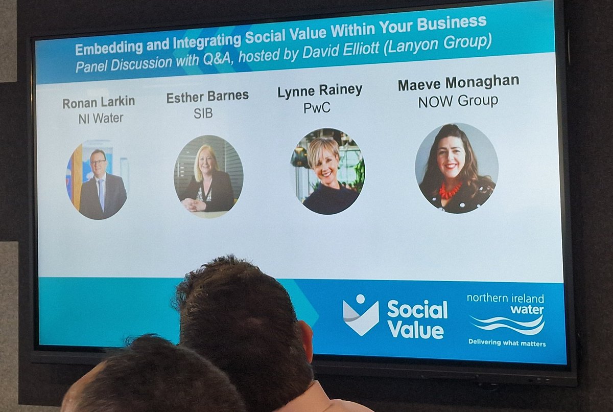 Great to see so many differing stakeholders from public &amp; private sectors in the room today, finding out how to embed #SocialValue within their organisation. Pls do get in touch if you want to be linked to #SocialEnterprise businesses  amanda@socialenterpriseni.org 
#SupplyChain