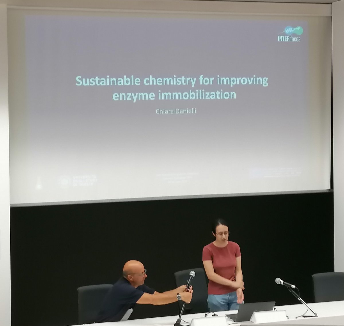 gardossigroup's tweet photo. Our PhD students Mariachiara Spennato, Iulia Radoi, Chiara Danielli and Demi Vattovaz have presented their results to the annual workshop of the PhD program in Chemistry of the @UniTrieste! Congrats for their brilliant presentations! @CardiganProject
@INTERfaces2020 @DSCF_UniTS https://t.co/97zdpqsdky
