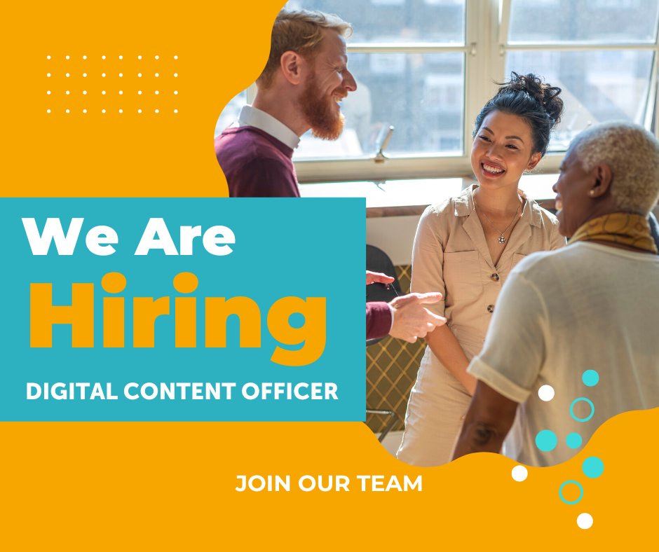 Artswork on Twitter "📢 Applications closing soon! We are looking for a Digital Content Officer