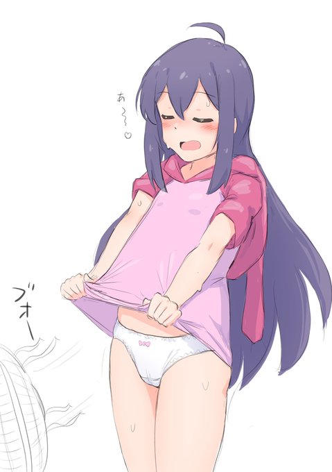 あまりの猛暑、事務所に一人というシチュエーションはannちゃんを油断させる 