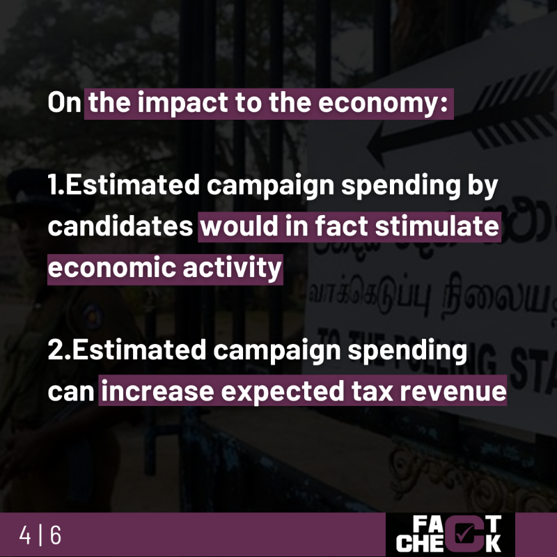 factchecklka's tweet photo. 🔴Prime minister lost on cost of elections🗳️💰
Does the cost of an election and its potential impact on the economy prevent an election being held at present?
Swipe left to find out! ◀️
Complete #FactcheckLk: https://t.co/o3nxuNDeOI