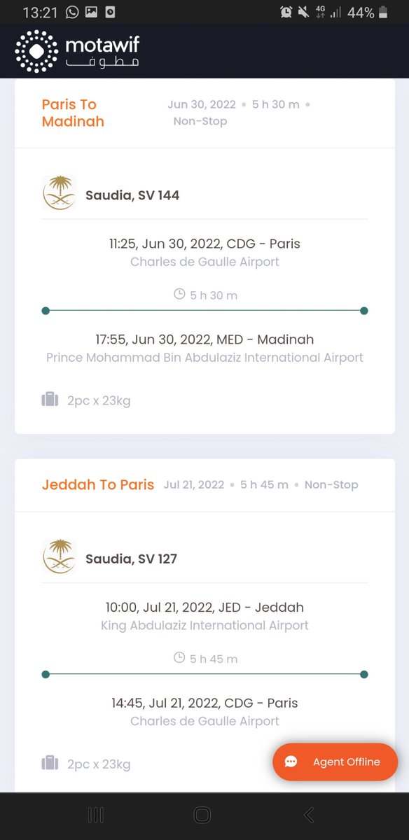 IflehMostafa's tweet photo. @Motawif_SA Booking confirmed, visa issued, payment done 100%.
I arrive at the airport, they don't let me in because MOTAWIF DIDN'T SEND THEM MY NAME and didn't send me tickets despite me insisting on it all the time. https://t.co/yqO8cxQXvt