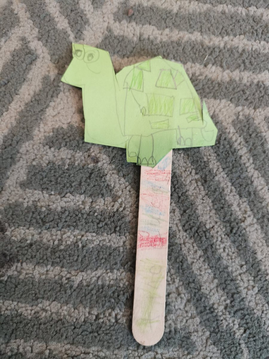 Year1melyn's tweet photo. More of our Tiny creations, the children wanted to make Tiny puppets today 🐢 @WhiteRoseMaths @TinyTortoiseWRM https://t.co/eT0TbCo9GE