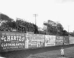stadium_fire's tweet photo. The original #LeftFieldLounge. 1910 Bennett Park, home of the @Tigers. https://t.co/erSRXQBTnA