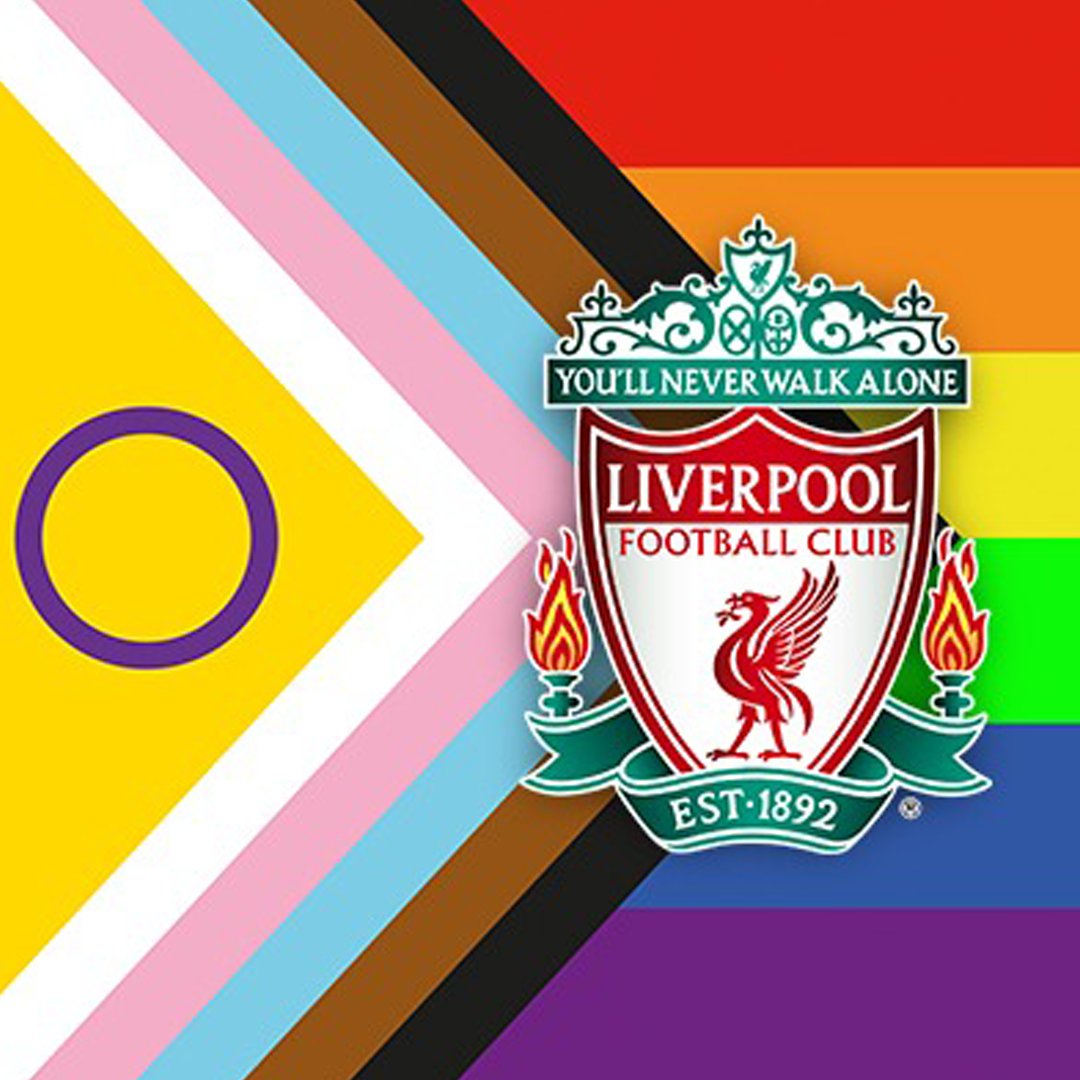 LFC's tweet photo. #LFC will proudly lend its support to the city’s Pride celebrations throughout July, in support of the LGBT+ community. 🏳️‍🌈