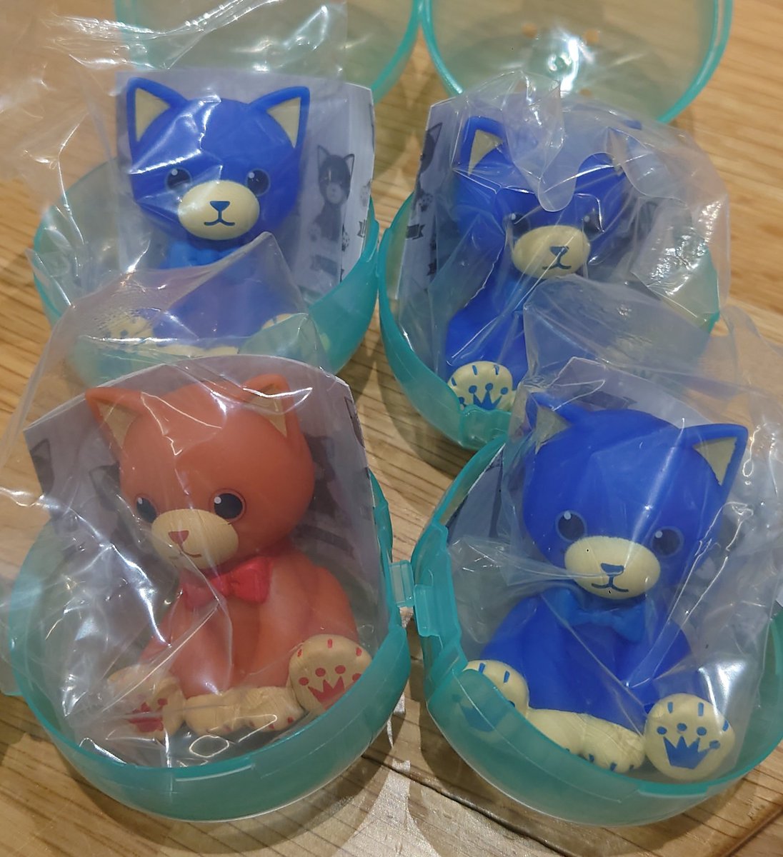 _dustycat_'s tweet photo. 【譲渡】プリンスキャット　ソフビコレクション　PRINCE CAT

譲）ロッソ、シエロ3、シトロン
求）定価+送料(交換の場合ロージー＞ライム)

郵送でのお取引希望です。
おまとめ優先となります。
検索からもお気軽にどうぞ。 https://t.co/nhvYGVoOKB