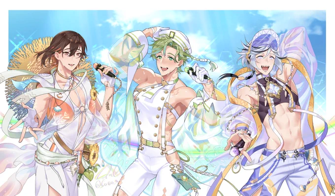 🎤🧡🎤💚🎤💜
#夏のアイドルフェス
#新世界狂歡 #NuCarnival #Nuカーニバル 