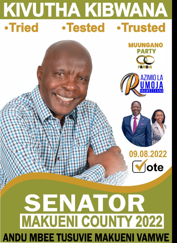 ProfKibwana's tweet photo. My competitors say am old, Senator is for the young. I should retire.Further they allege position is inferior to governorship. Alternatively I should seek a position in the Azimio government.
My ambition is to serve the Devolution Cause in Senate for Makueni and entire country. https://t.co/Z421N6Uh3x