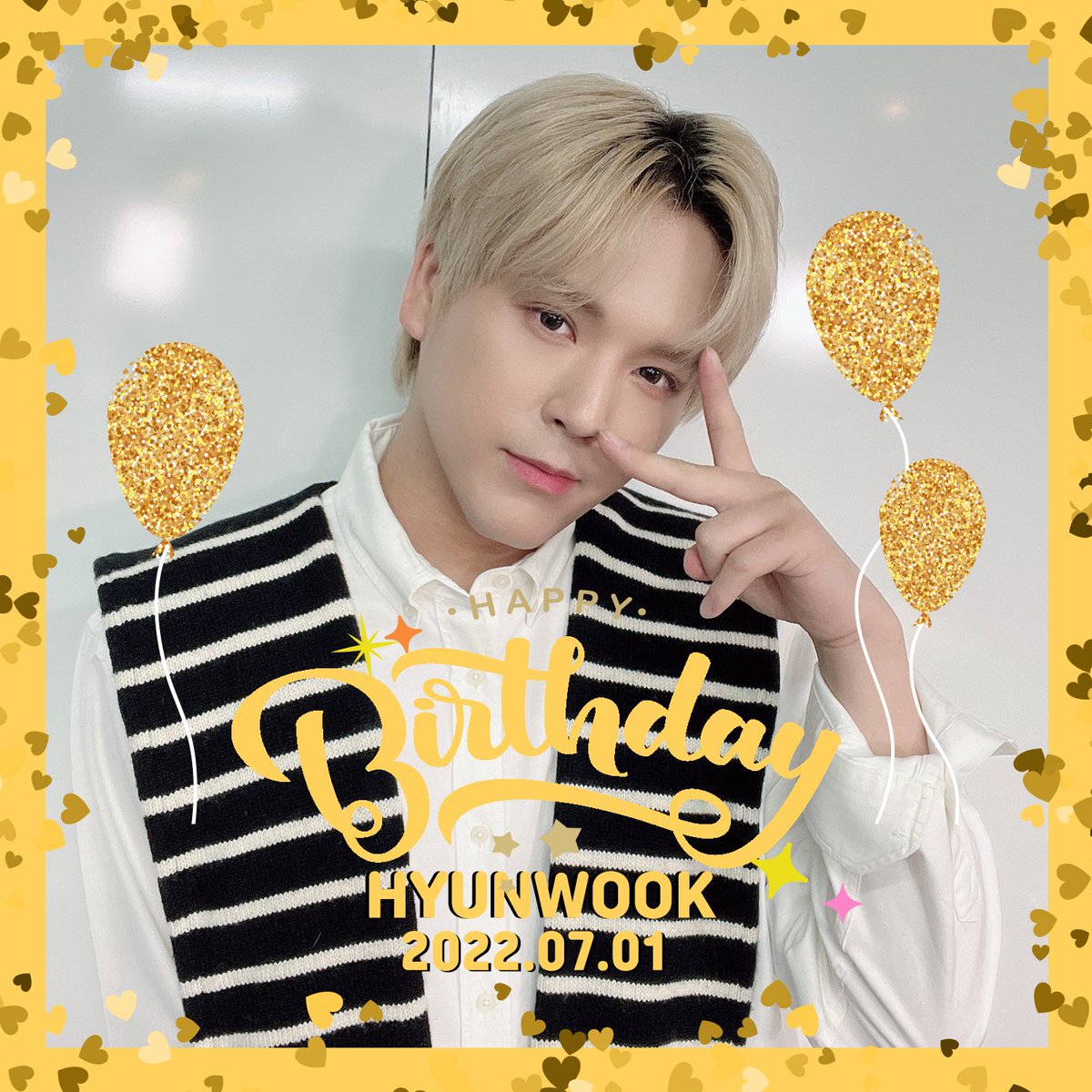 DIA_CRUNCH's tweet photo. #HAPPY_HYUNWOOK_DAY

오늘생일우리맏이🐣
현욱이의 생일을 축하합니다.🎉💕

#생일축하합니다
#오늘의왕자혀눅
#디크런치 #DCRUNCH #현욱 https://t.co/ppU6NMlGiO
