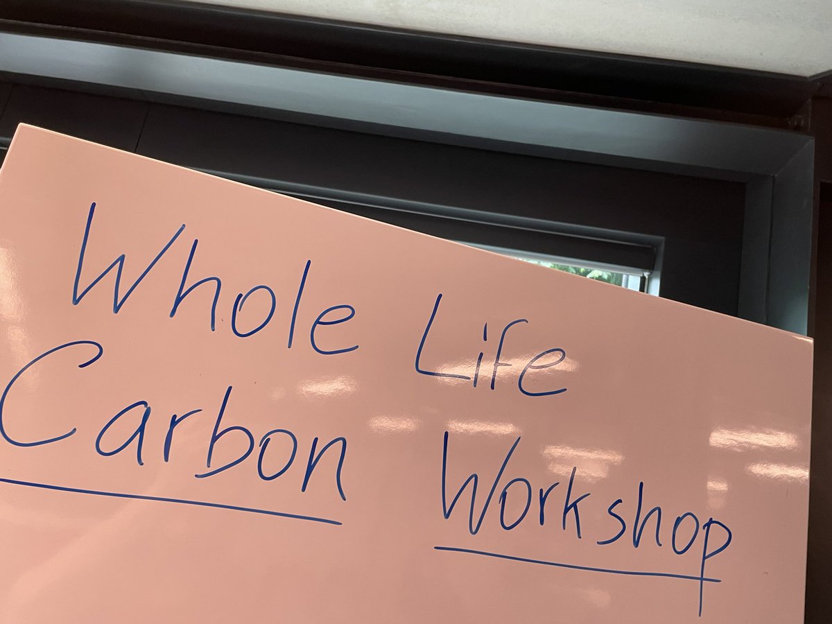 SarahPeake12's tweet photo. Fantastic first session at the @wbcsd Built Environment Decarbonisation Workshop. Thrilled that @SikaLimited are part of such a forward thinking group. Great timing for focusing the mind with it being #LondonClimateActionWeek ❤️#SDG17 #PartnershipForTheGoals #MoreValueLessImpact https://t.co/5P3iFRwpbb