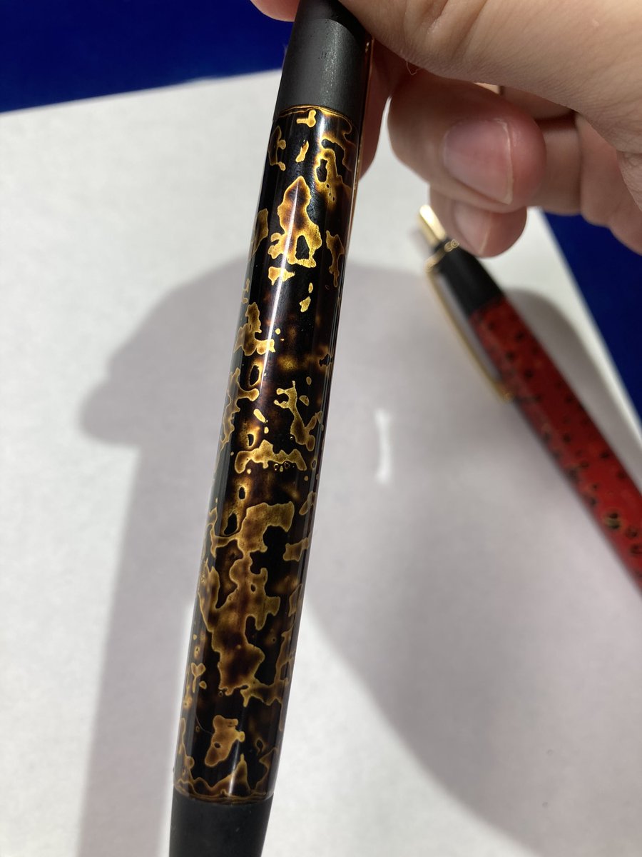 野原工芸 兆春塗り 螺鈿ボールペン ゴールド金具 漆塗り 野原工芸 兆春塗り