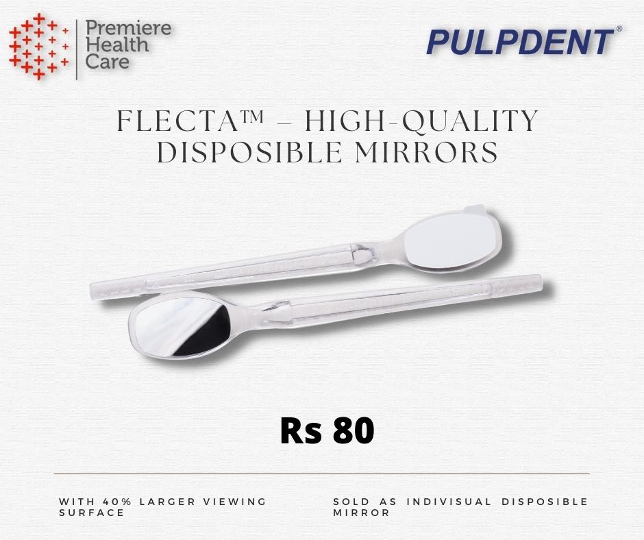 phcpvt's tweet photo. High-Quality Disposable Mirrors with 40% Larger Viewing Surface by Pulpdent
Sold as Indivisual Disposible Mirror
Made in the USA
Order Now at: https://t.co/e0CLznNcge
#PHC #PVT #Diagnostics #Instruments #Mirrors #Pulpdent #PremierHealthcare #Pakistan https://t.co/PN0u6rKjdD