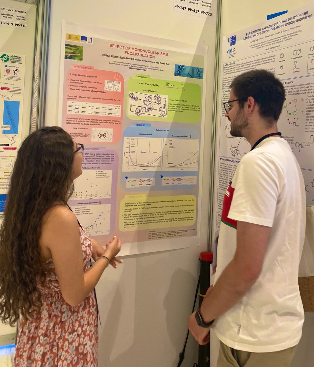 Today my first poster presentation at @BienalGranada22 Really happy to share a bit of my work. Thanks @RSEQUIMICA for the opportunity.#BienalRSEQ2022