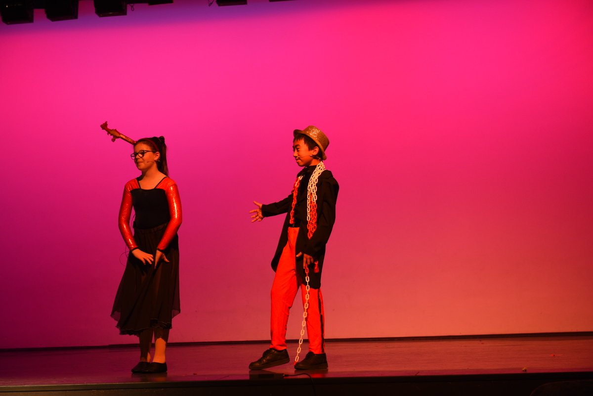 Habsmonmouth's tweet photo. Girls and boys @MonPrepSchool have sparkled with high-energy dance numbers and catchy songs in their joyous production of Roald Dahl's Matilda The Musical JR.
It has been a spectacular example of cross-schools co-operation and the musical concludes tonight from 6pm. https://t.co/kEnPtZ7Ykx
