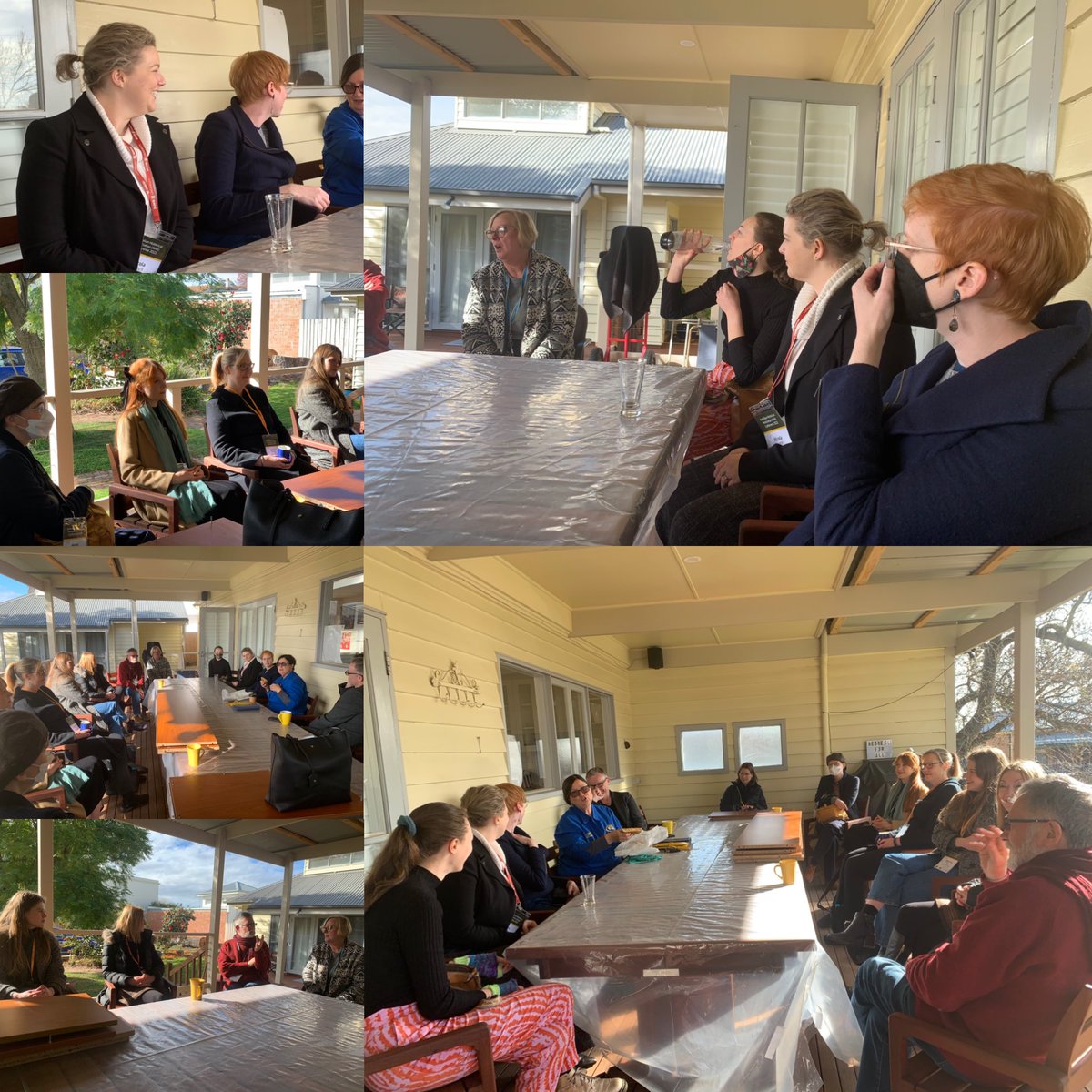 CLAN_AU's tweet photo. Today the Australian OrphanageMuseum hosted 10 #Historians from ACT,Vic &amp; FandC 
Thanks for your interest in #CareLeavers #History 
Thanks SteveCook &amp; v
Frank of AOM Committee 
Karen our curator for her commitment to learning #childwelfare #StateWards #Homies #inmate #history https://t.co/NbFQcBklF2