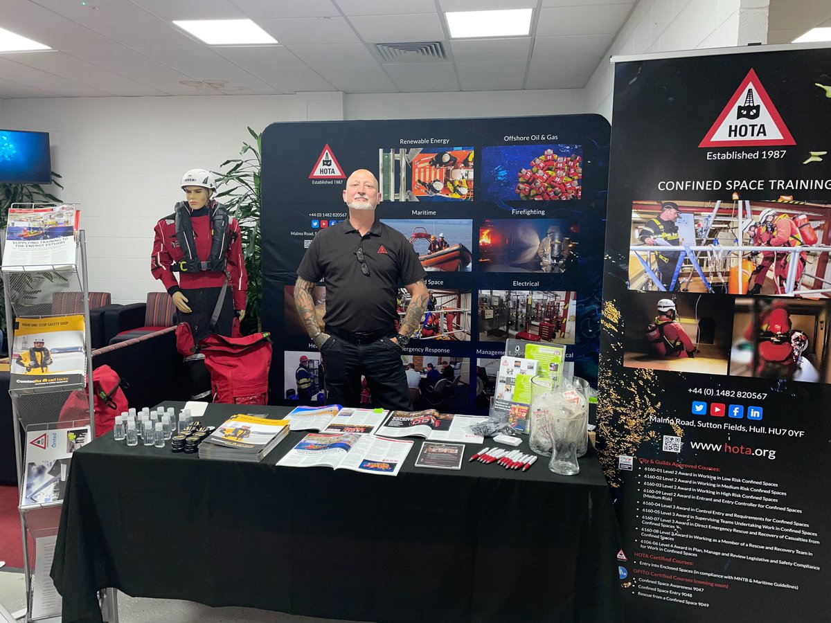 Having a great morning here <a href="/HOTAltd/">HOTA</a> for the ComtecInt Meet the Manufacturer Event.
Pop down at see us at our facilities along with many more exhibitors  with demonstrations continuing up until 3pm!
#meetthemanufacturer #event #safetywear #renewables #maritime #offshore