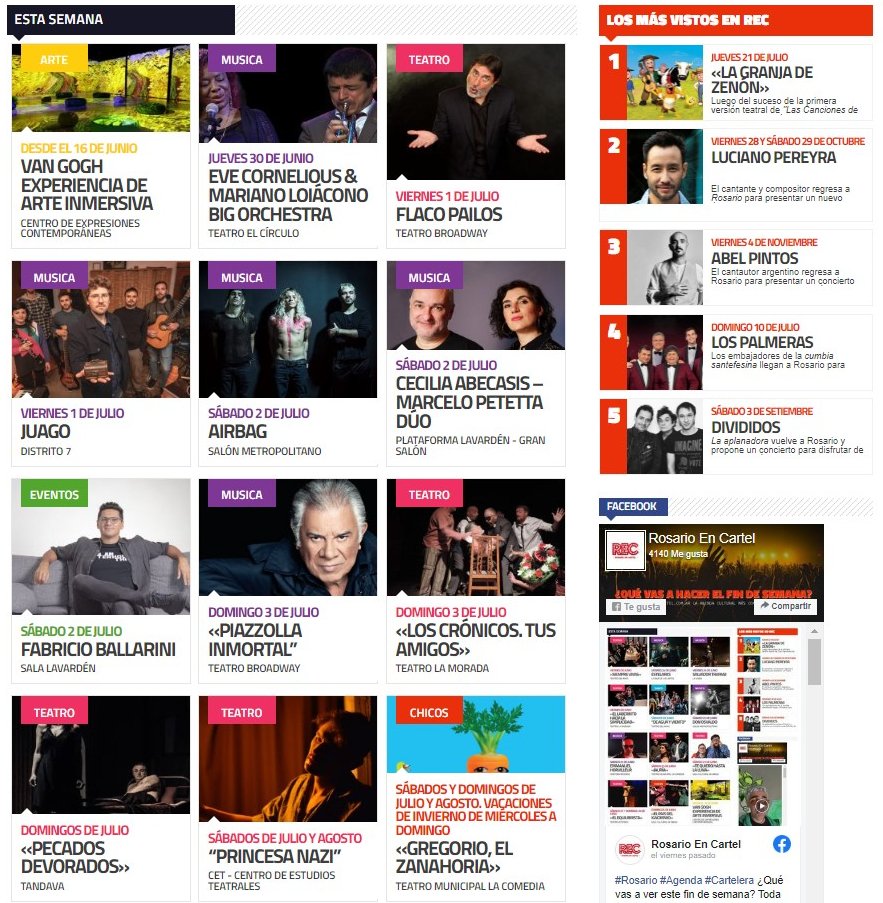 #Rosario #Agenda #Cartelera ¿Qué vas a ver este fin de semana? Toda la información la podés encontrar en rosarioencartel.com