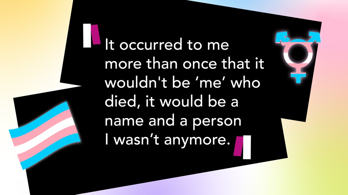 “I felt like the only person in the world who had ever been in my position. I hope that by being honest, somebody like me won’t have to feel so alone.” What’s it like to be a young trans person with cancer? Read one young person’s story on our website: bit.ly/39WAVEm