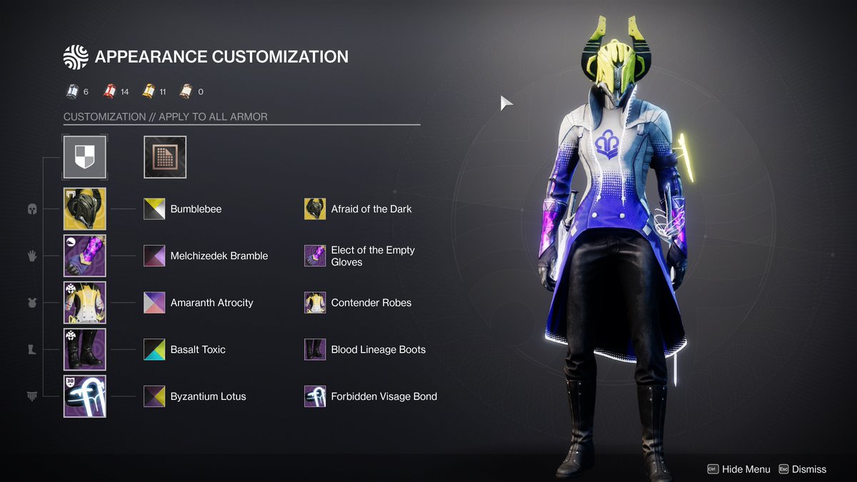 CupOfTea696's tweet photo. Since it's the last day of #PrideMonth I thought I'd share my Non-Binary Warlock look for #dresstiny. I only wish the glow on the robes was yellow too.
#Destiny2 #ThreadsOfLight #destiny2fashion @DestinyTheGame @Bungie https://t.co/b1K23LZSg3