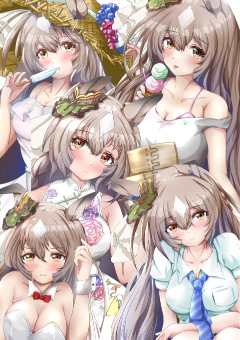 #フォロワー一万人以下の絵師が力作を投稿してたくさんのフォローを貰うタグ
#ウマ娘 
ダイヤの結晶💎 