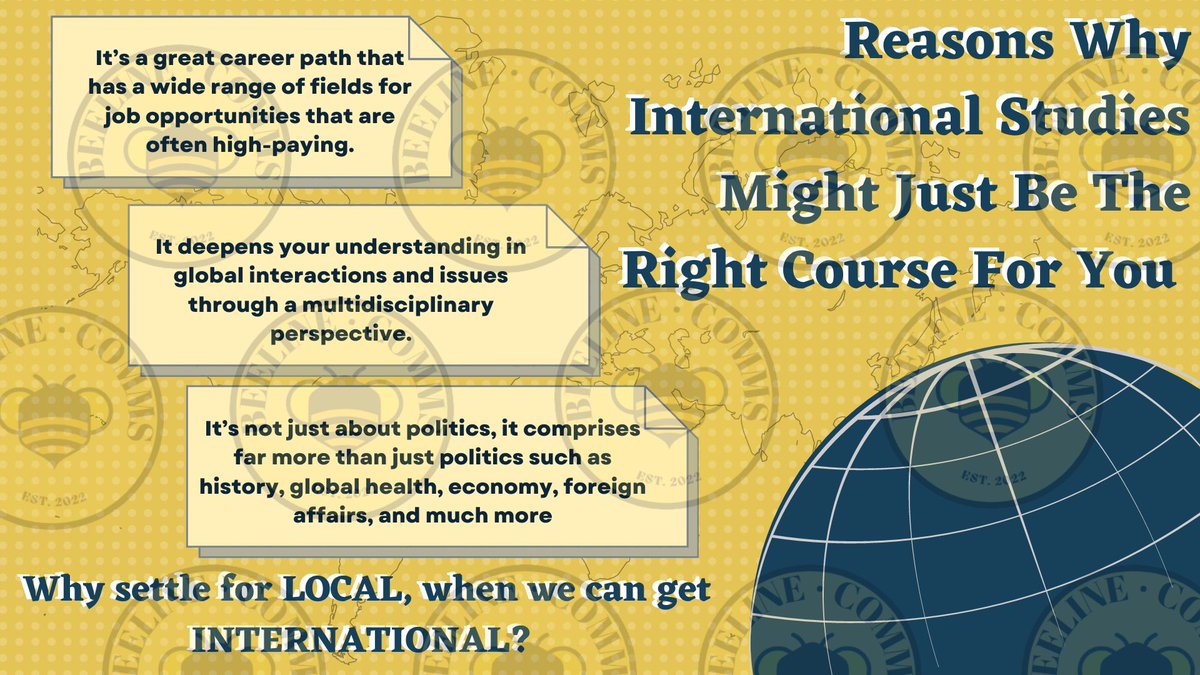 task: persuasive sentences, catchy phrases, and right choice of color for a poster (Speech Communication)

 #beelinegraphics