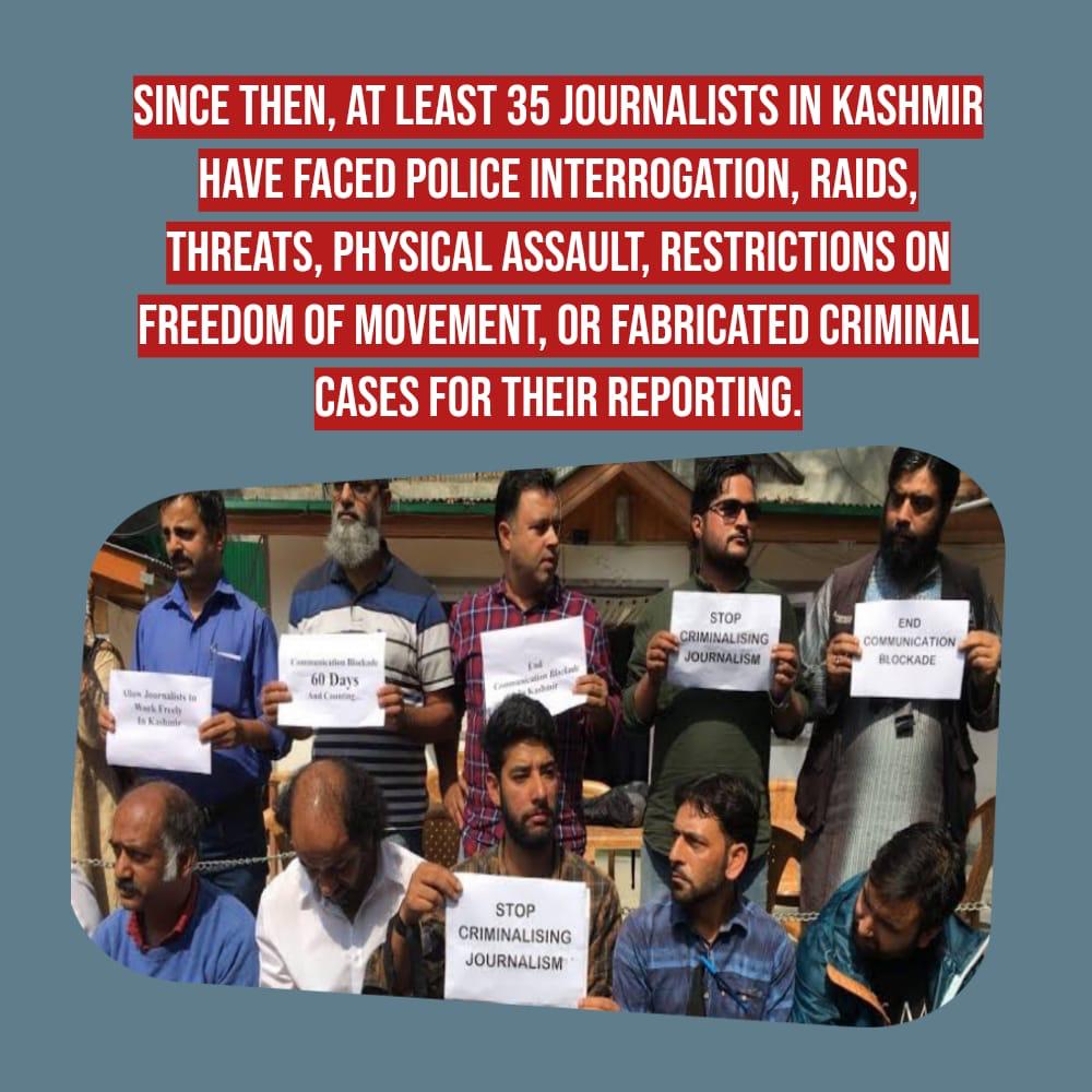 jasimali1177's tweet photo. According to a report, India is among the five most dangerous countries in terms of 46 journalists killed across the county for doing their work. 

#IndiaSuppressingSpeech https://t.co/z3QU2UEOOz
