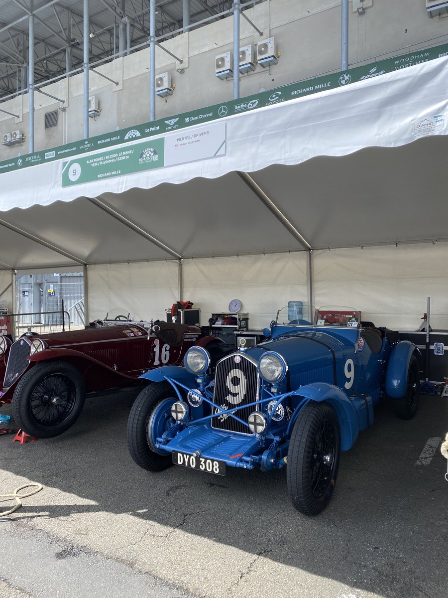 kauffmanrob's tweet photo. Back to @lemansclassic Car last here in 1934 (W!) @RKMotors @Hagerty #respectHistory #driveEm https://t.co/o2TISmgzdx