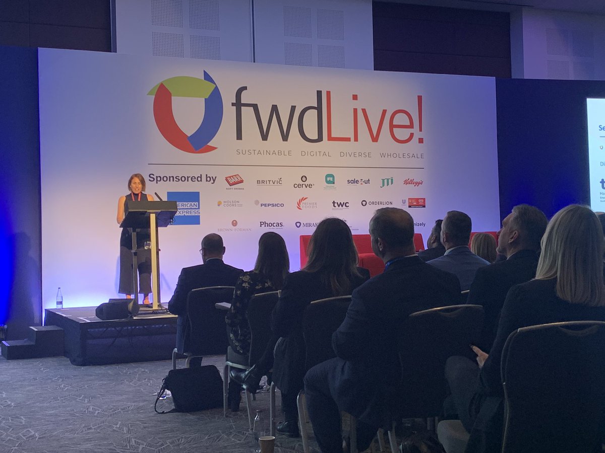 WholesaleWomen's tweet photo. Huge amount of useful content at this morning’s #FWDLive including Sarah’s session on Rapid Delivery, 17% want it now and 51% say the concept appeals to them @TWCGroup #RapidDelivery https://t.co/5oJnV5oez0
