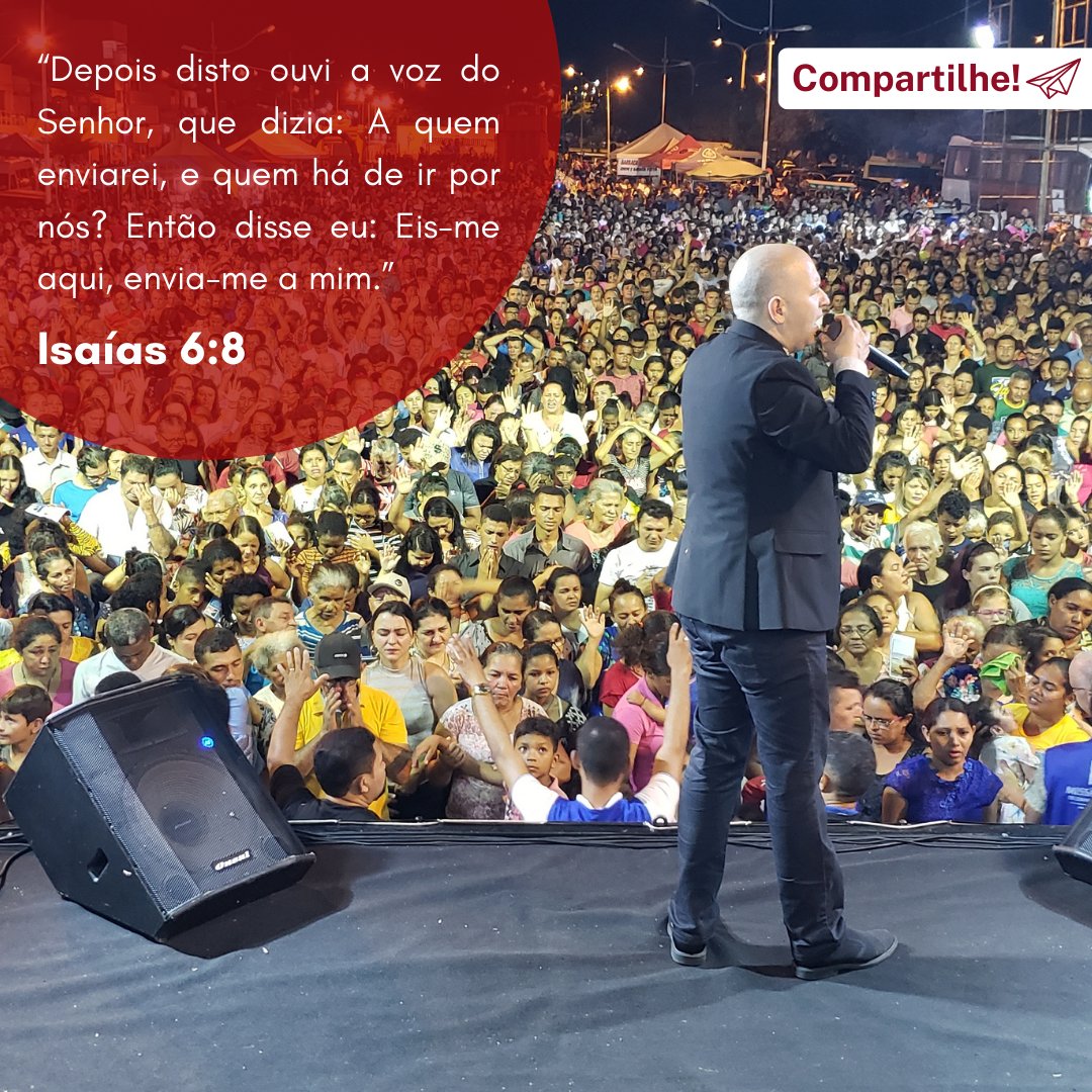evrubenscunha's tweet photo. Deus está à procura de evangelistas e está despertando homens e mulheres apaixonados por almas nesta geração. https://t.co/y8CdOc7zJF
