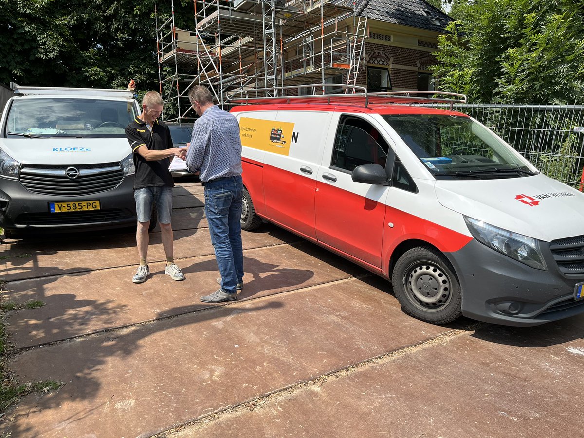 Collega Piet #25jaar bij <a href="/VanWijnenGroep/">Van Wijnen</a> . Piet van harte gefeliciteerd.