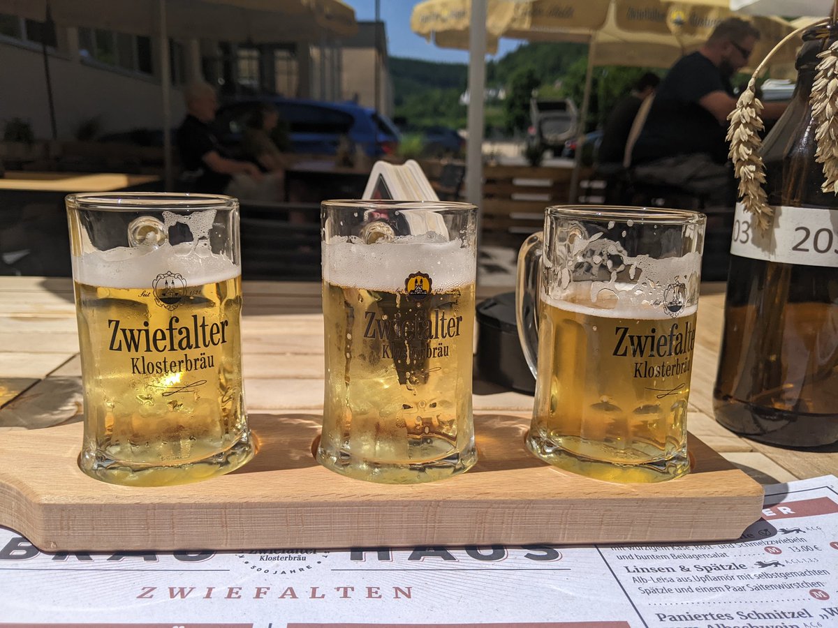 Dreierlei von Hopfen, Malz und Wasser :) Mahlzeit