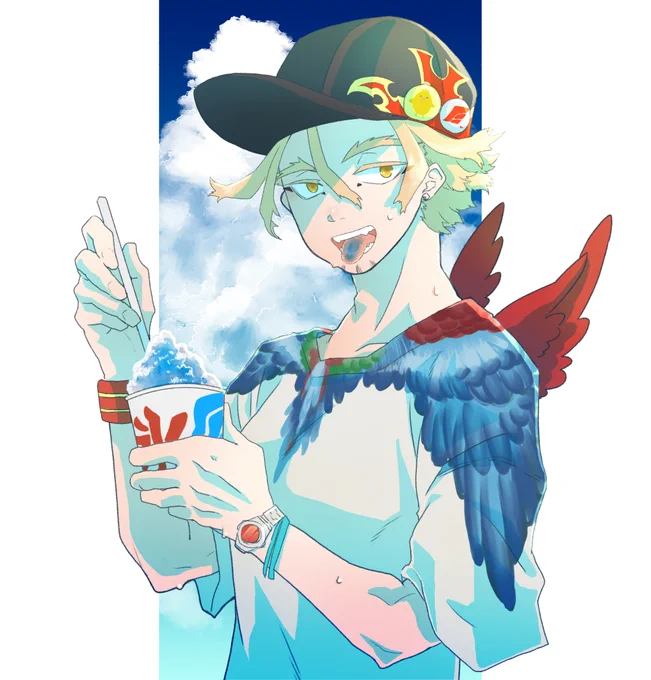 古め夏めな炎ホ～
#炎ホを見るとストレスが減るらしい 