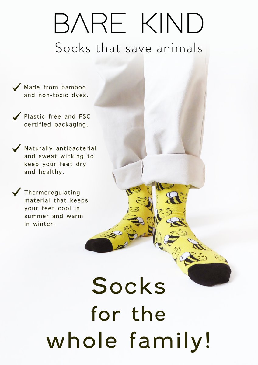 Happy to announce another partnership with @bare_kind as part of our commitment to sustainability and looking after the planet! If you don't know anything about bamboo being used in clothing (particularly socks) then I suggest you educate yourself below! #socks #sexysocks