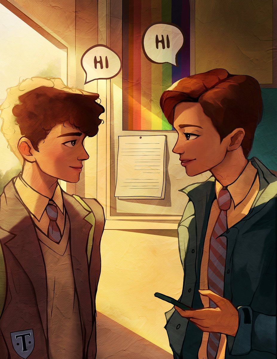 Cj7draws's tweet photo. Ending the pride month with #Heartstopper🍂 https://t.co/SqeLeiGbiC