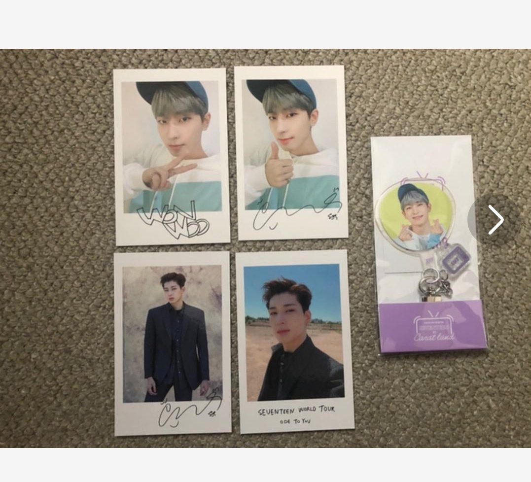 shemcart's tweet photo. #ShemmyPasabuy 

Wts lfb ph only 

Seventeen Wonwoo Set(5 pcs)
💸 ₱1230 (all in + lsf)
❗ You can look for kahati
🚚 Can ship separately
💰 Gcash/UB
✔️ Payo to secure
FETA 

Dm to order
🏷️ svt caratland pola cl ode to you mini picket keyring https://t.co/jRA25rsylB
