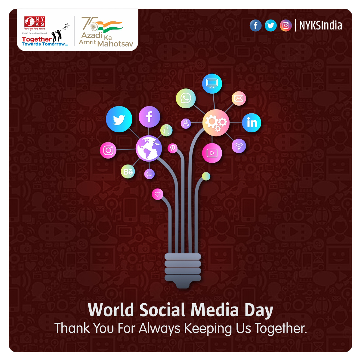 Social media is only as good as the posts on it, so use this occasion to add your voice! Post a selfie, a Tweet, or go live on Instagram or Facebook. #WorldSocialMediaDay #SocialMediaDay2022