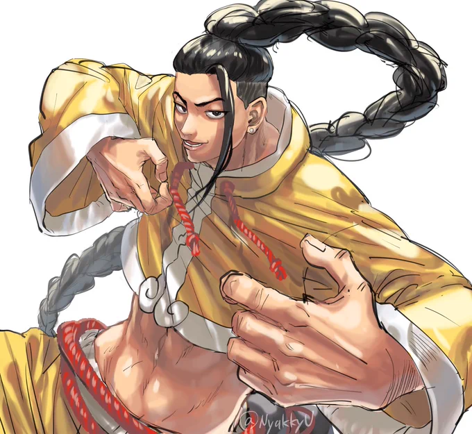 #SF6 #jamie #格ゲーキャラ描こうぜ 
ジェイミーかわいいね 