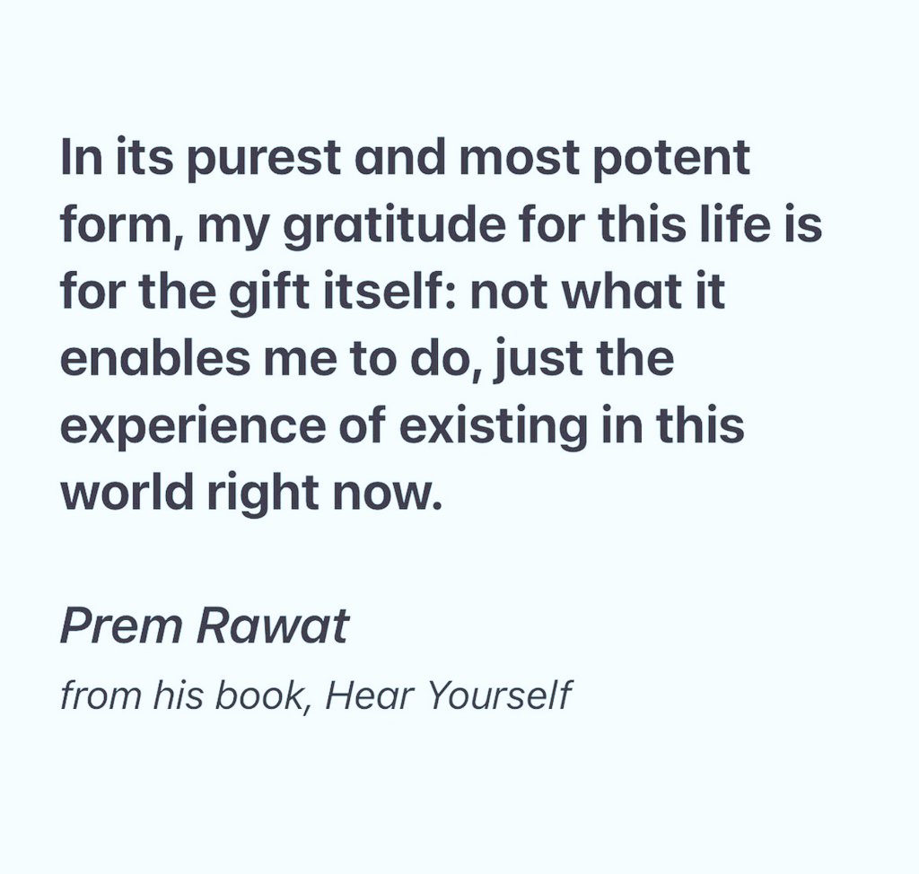 Hear Yourself by Prem Rawat - Available Now 

#PremRawat #HearYourselfBook #books #TPRF #ThePremRawatFoundation #peaceiswithinyou #peaceispossible #wopg #wordsofpeace #hope #humanity #life #light #fulfilment #fun #inspired #quote #anjantv #rajvidyakender