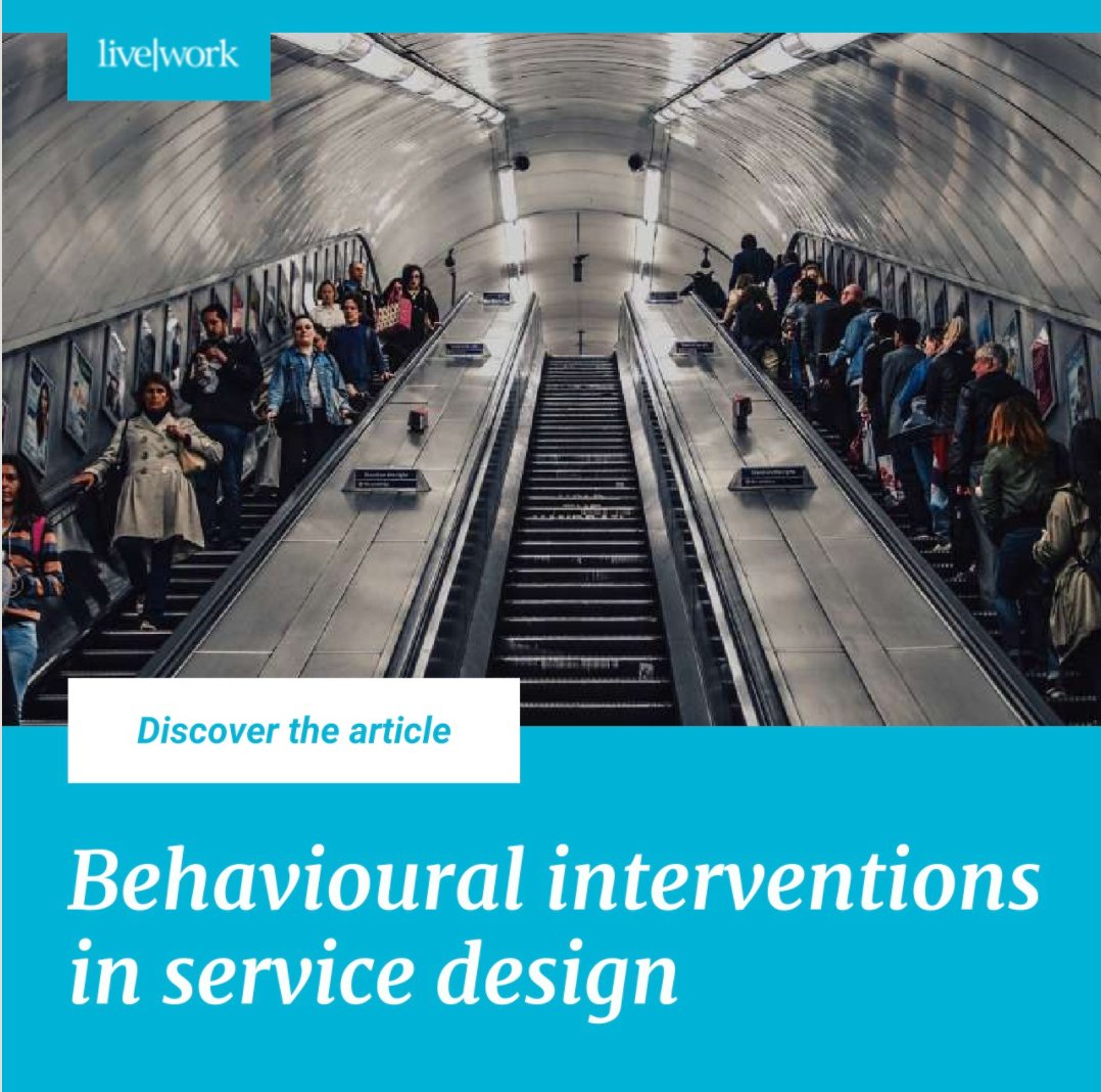 In this article, we summarise Livework's 5 step approach to developing behavioural interventions to generate quick business value, stream operations, activate customers and accelerate adoption.

Discover each step in the 5 step method here: lnkd.in/dg8QaQQ #servicedesign
