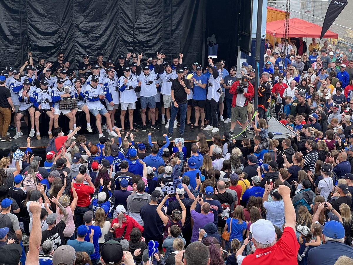 Thank you Saint John! 🥳

#CityofChampions