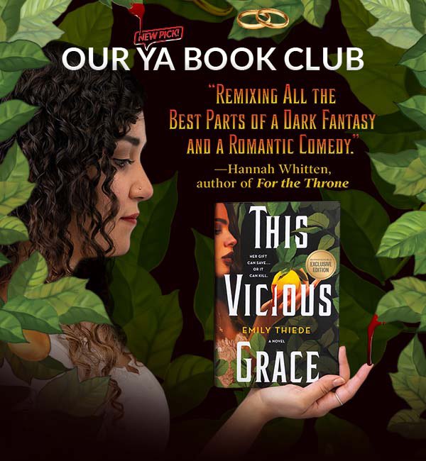 Our new YA Book Club pick is a dark fantasy debut full of complex characters, relationships you can’t help but root for and vivid world-building. This Vicious Grace is a romantic and thrilling story where one girl's magic can save lives or it can kill…. #bookclub #amreading