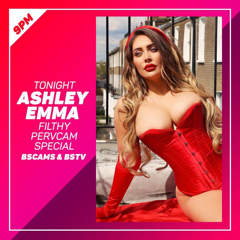 A very special cam show with @AshleyEmmax, tonight from 9pm. https://t.co/gdbI5iNMgD