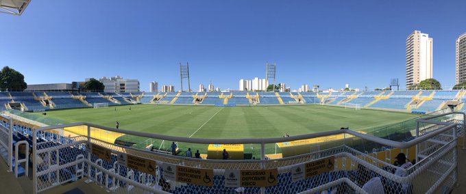 #CTSxCSC - Ende der 1. Periode. 📸 Felipe Santos / Ceará SC #ConmebolSudamericana2022