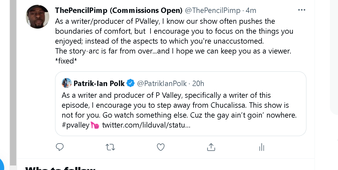 ThePencilPimp's tweet photo. #ComicsgateRemix fixes the way a 2022 entertainment industry professional responded to a dissatisfied viewer. https://t.co/ubsXxS3vF0