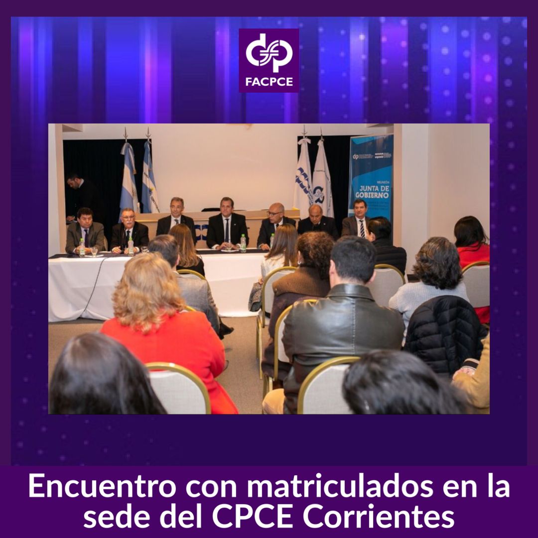 FacpceArgentina's tweet photo. La Mesa Directiva de nuestra Federación se reunió, durante la tarde del miércoles 29 de junio, con matriculados del CPCE Corrientes.
Más info del encuentro 👉 https://t.co/qbnCqLF7pG
#FACPCE #CPCECorrientes #CienciasEconómicas #Corrientes https://t.co/UGrELZhL8F