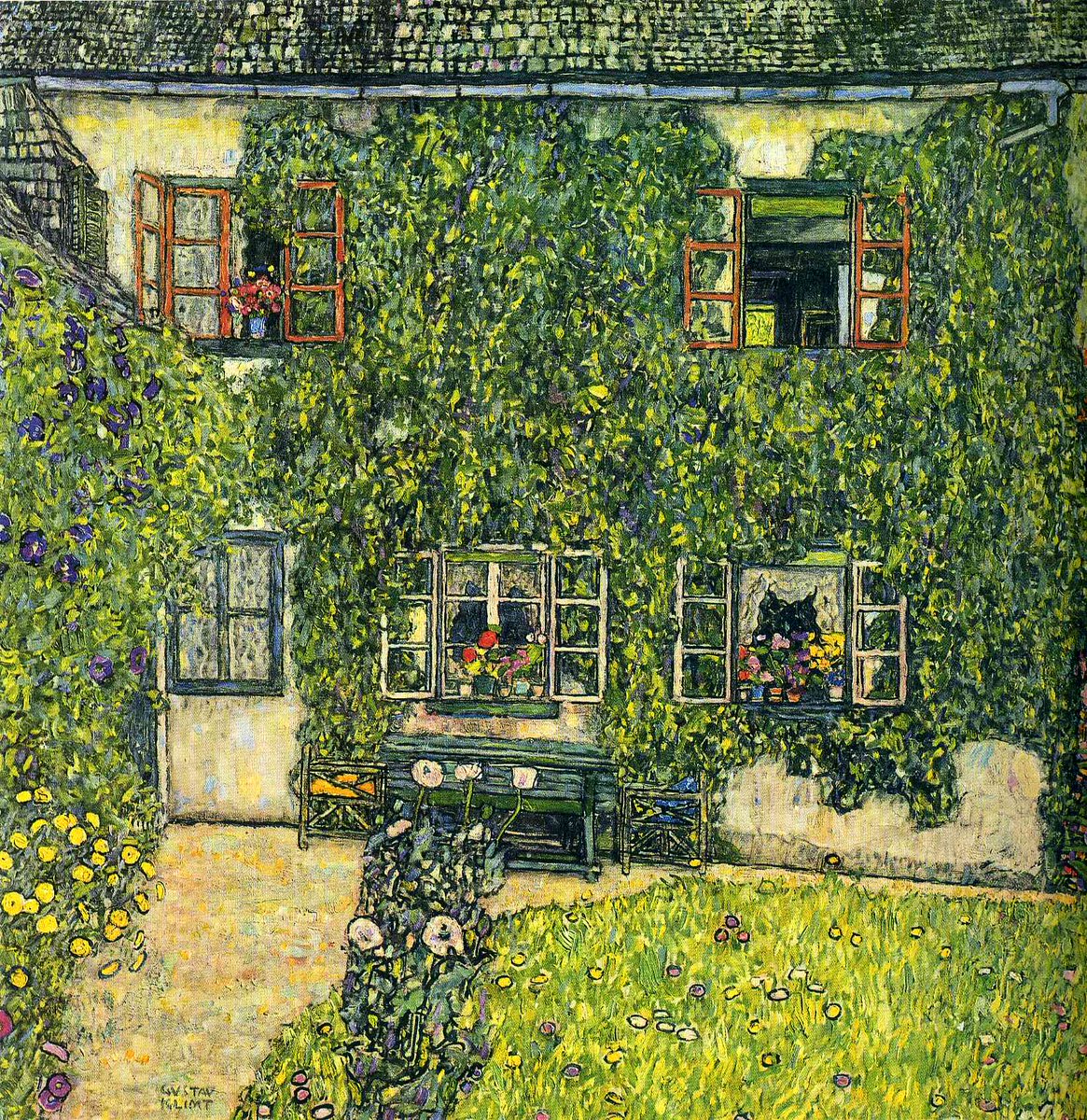 The House of Guardaboschi, 1912 #artnouveau #gustavklimt wikiart.org/en/gustav-klim…