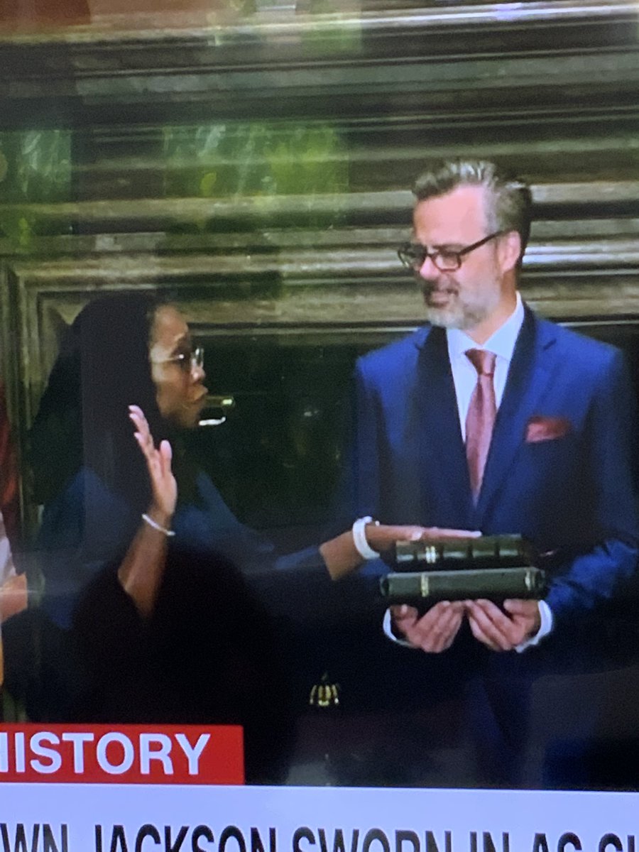 The love and pride with which #KBJ’s husband is looking at her… ❤️❤️❤️